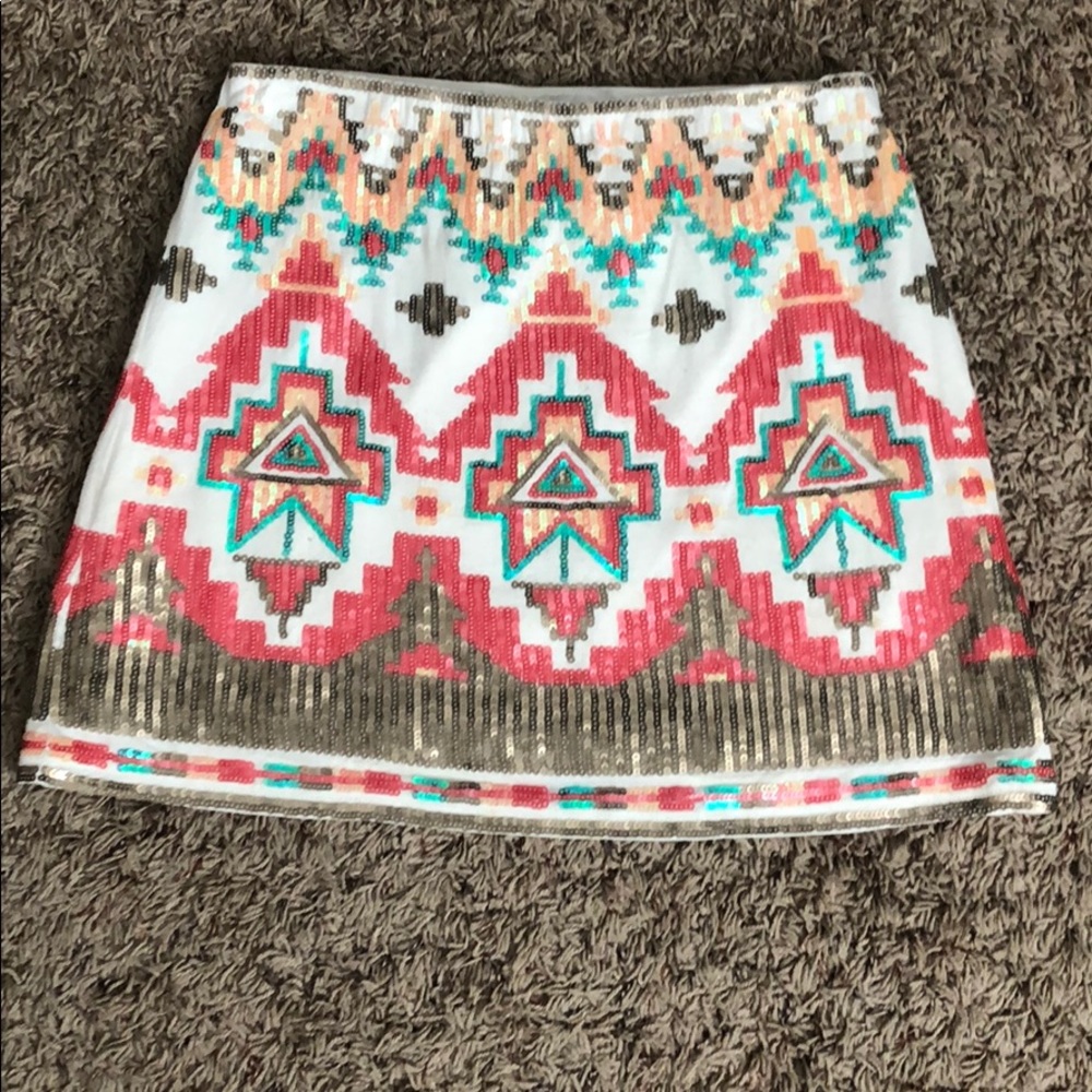 Sequin skirt
